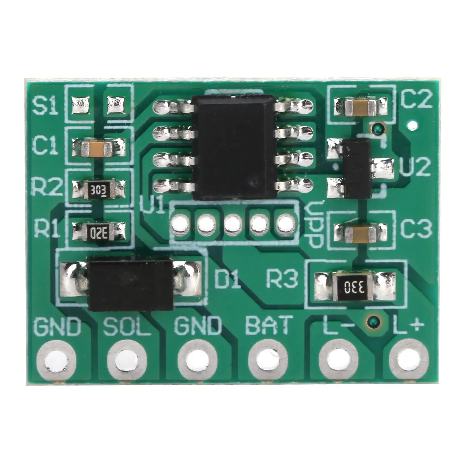 

Double Sided Solar Lamp Controller Module Timer for Flashing Road Stud Light and Watchmaker Magnifier Shade Accessories