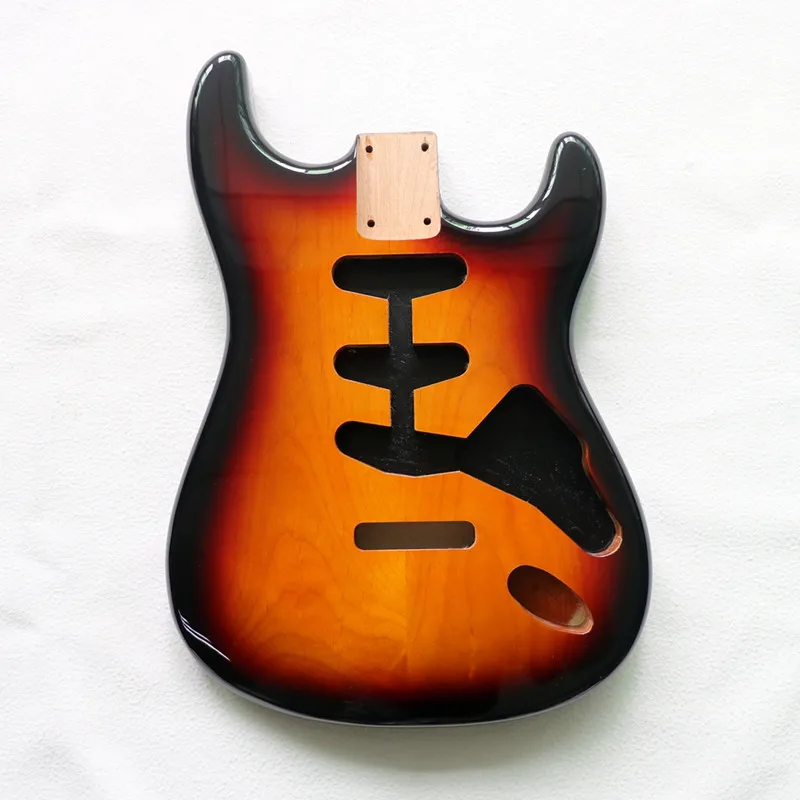 

ST Alder, Double, Body, Electric Guitar Accessories, Single, Single, Single Semi-Finished, Alder DIY Body Sunset Gloss