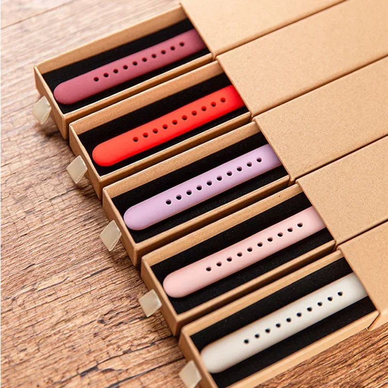 Smukły silikonowy pasek do zegarka Apple Watch Band 44 mm 40/38 mm 45/41 mm 42 mm 46 mm bransoleta iWatch seria 8 7 6 5 SE 4 9 10 ultra 3 2 49 mm