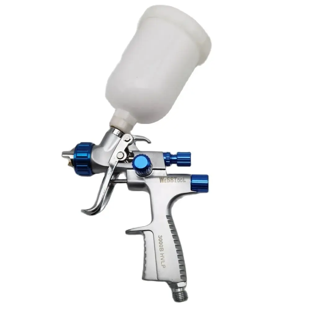 Imagem -04 - Mini Pistola de Pulverização com Adaptador 250cc Copo Plástico Airbrush Reparação Automóvel Novo 05 08 Milímetros