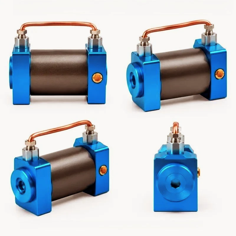 High Pressure Inflator Cylinder Accessory Pneumatic Cylinder Replacement Part for Air Pump Maintenance