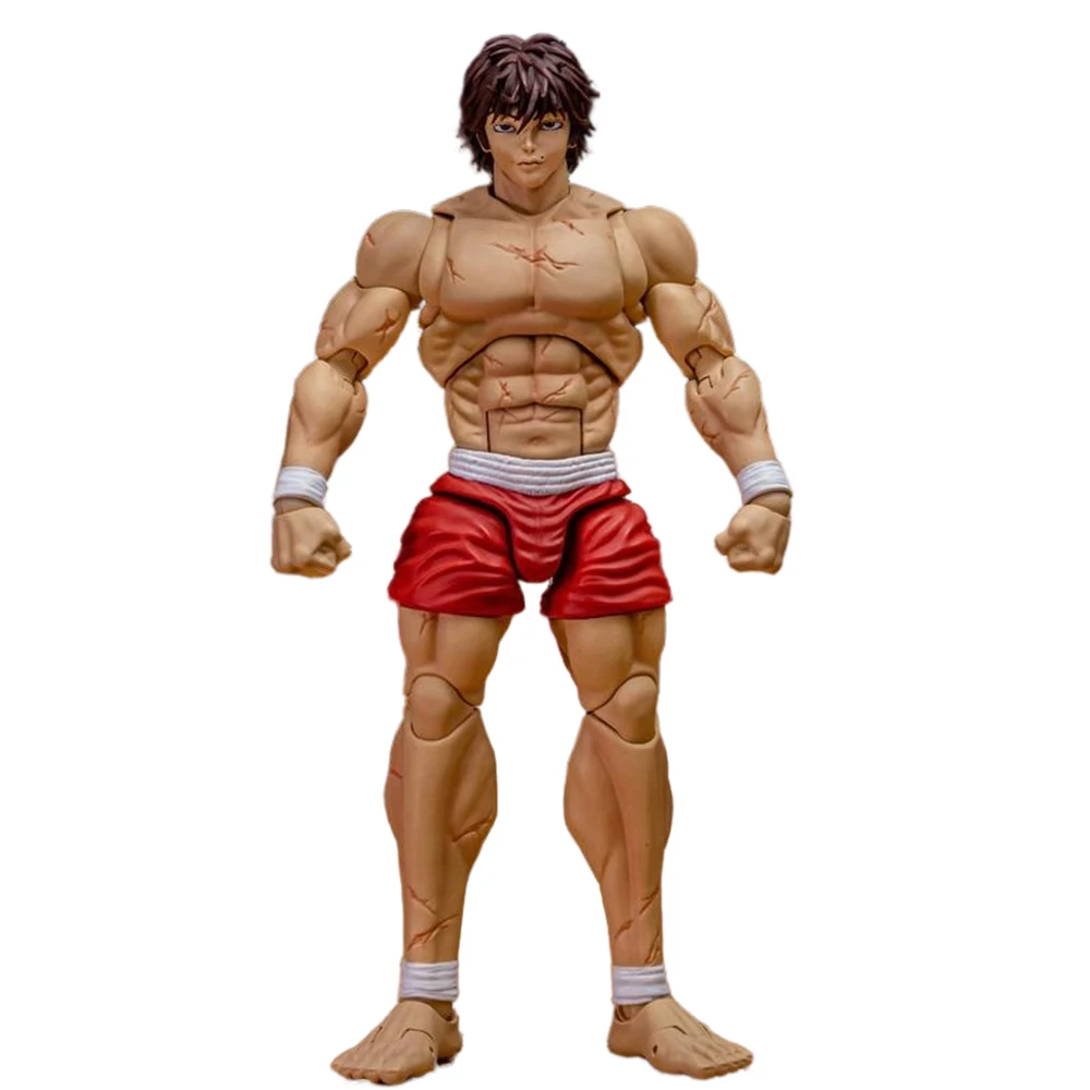 アニメピクルス範馬刃牙フィギュアモデル関節可動玩具二頭像ギフトコレクション装飾品PVC