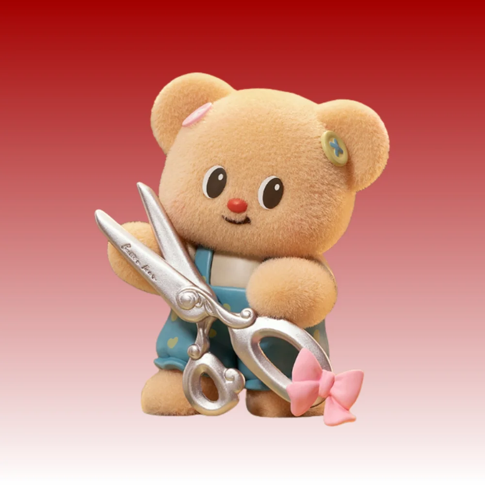 Beurre ours Top équipe boîte aveugle boîte mystère jouet à la mode Figurines en peluche poupée ornements Caixa Caja Kawaii poupées filles garçons cadeau