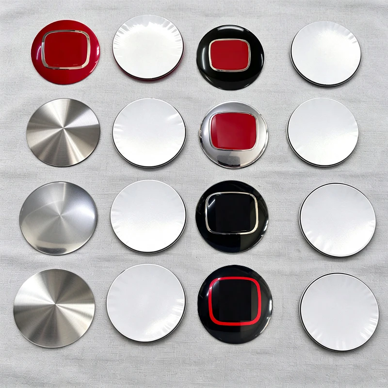 4Pcs 56mm 60mm 65mm new for Vehicle Wheels Car Wheel Center Stickers Black Silver Red Caps Diameter Logo Hub Cover Badge Decals