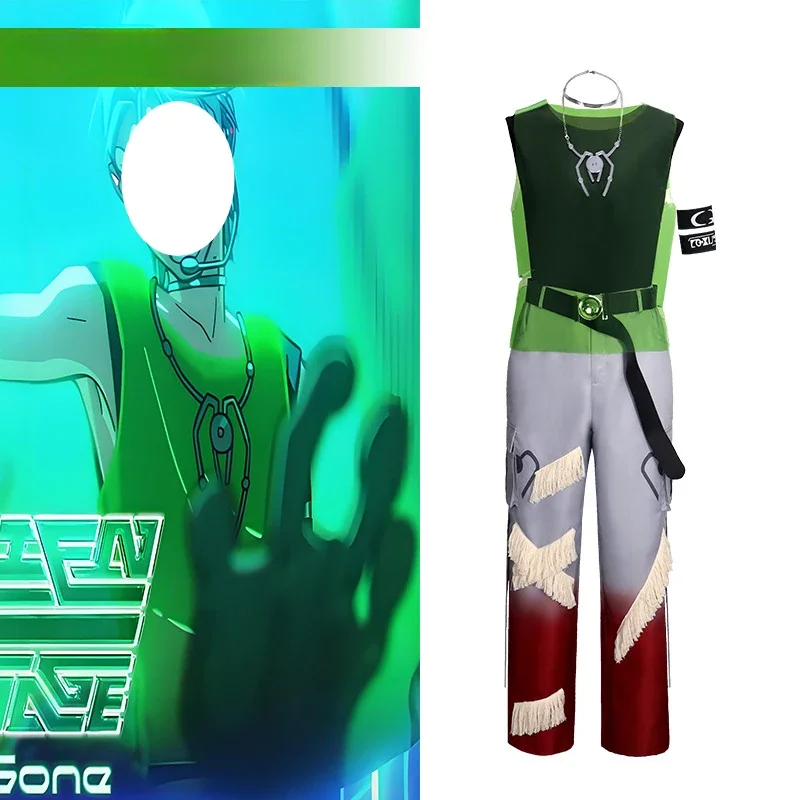 

Anime Alien Stagee R7 Till Cosplay Costume Luka Style Outfits for Men Halloween Carnival Party Stage Perfomances Cos Events