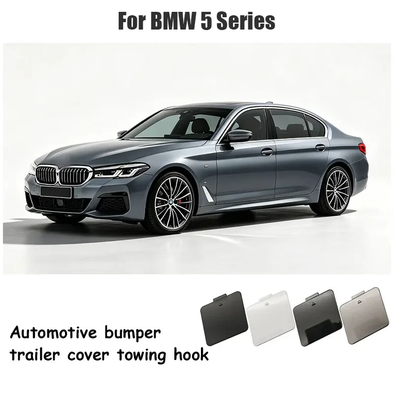For BMW F07 GT 5 Series GT 528 530 535 550i 2009-2017 Car Rear Bumper Tow Hook Cover Cap Black White Silver