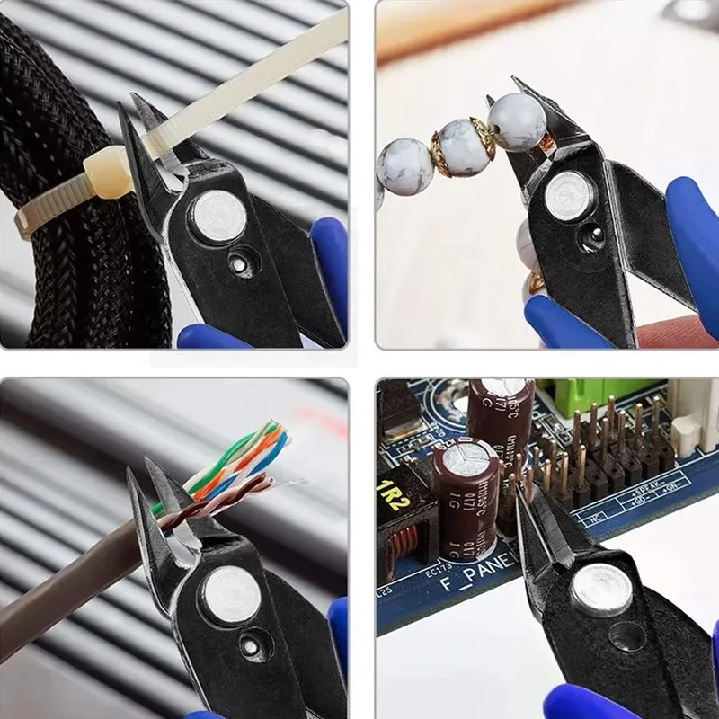 1/3/5 stücke 170 Elektronische Diagonal Zange Carbon Stahl Zangen Seite Schneiden Zangen Draht Cutter 3D Drucker Teile hand Werkzeuge – Detail 5