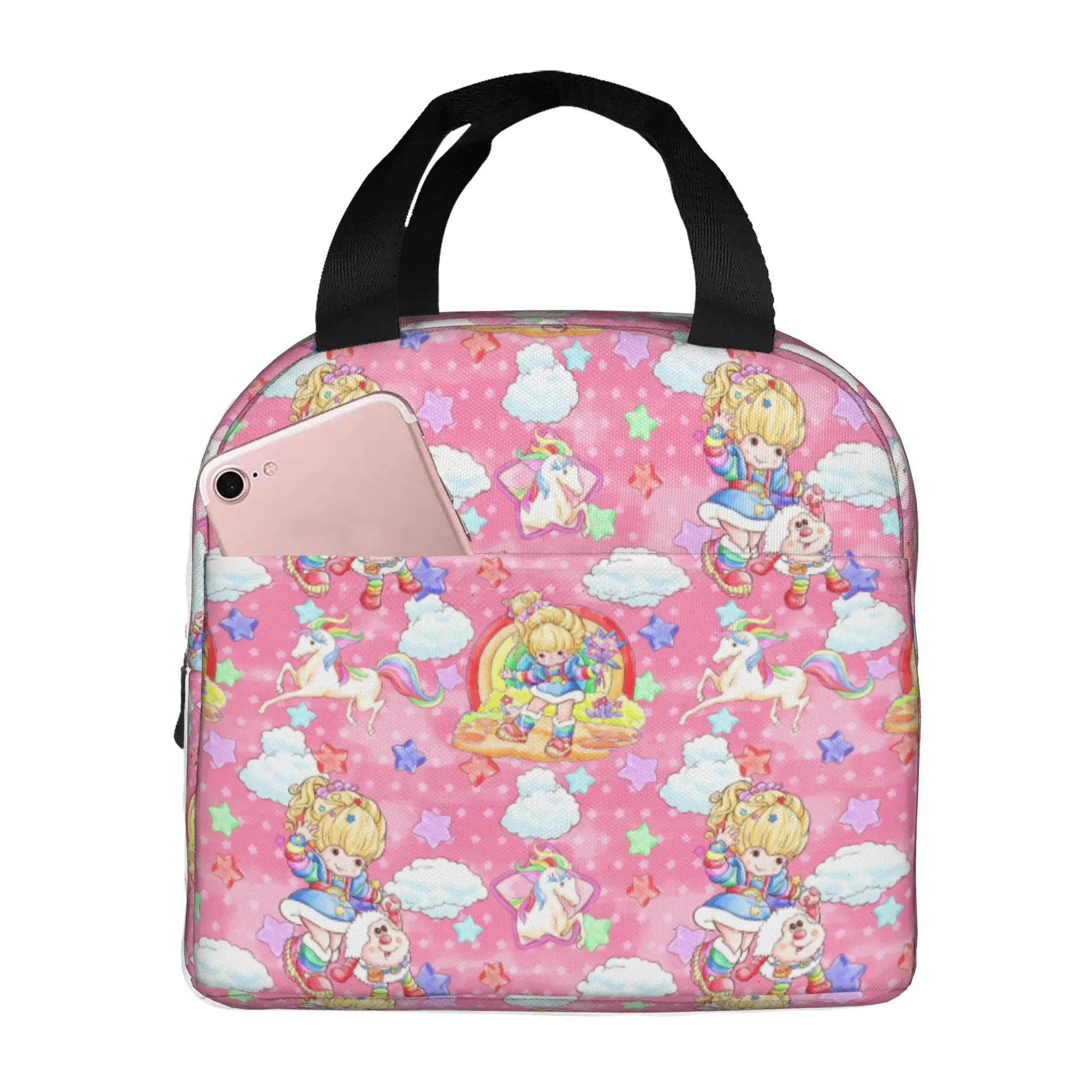 r-rainbows-b-brite-bolsa-termica-isolada-para-mulheres-lancheira-portatil-com-desenho-fofo-caixa-termica-para-alimentos-trabalho-escola-viagens