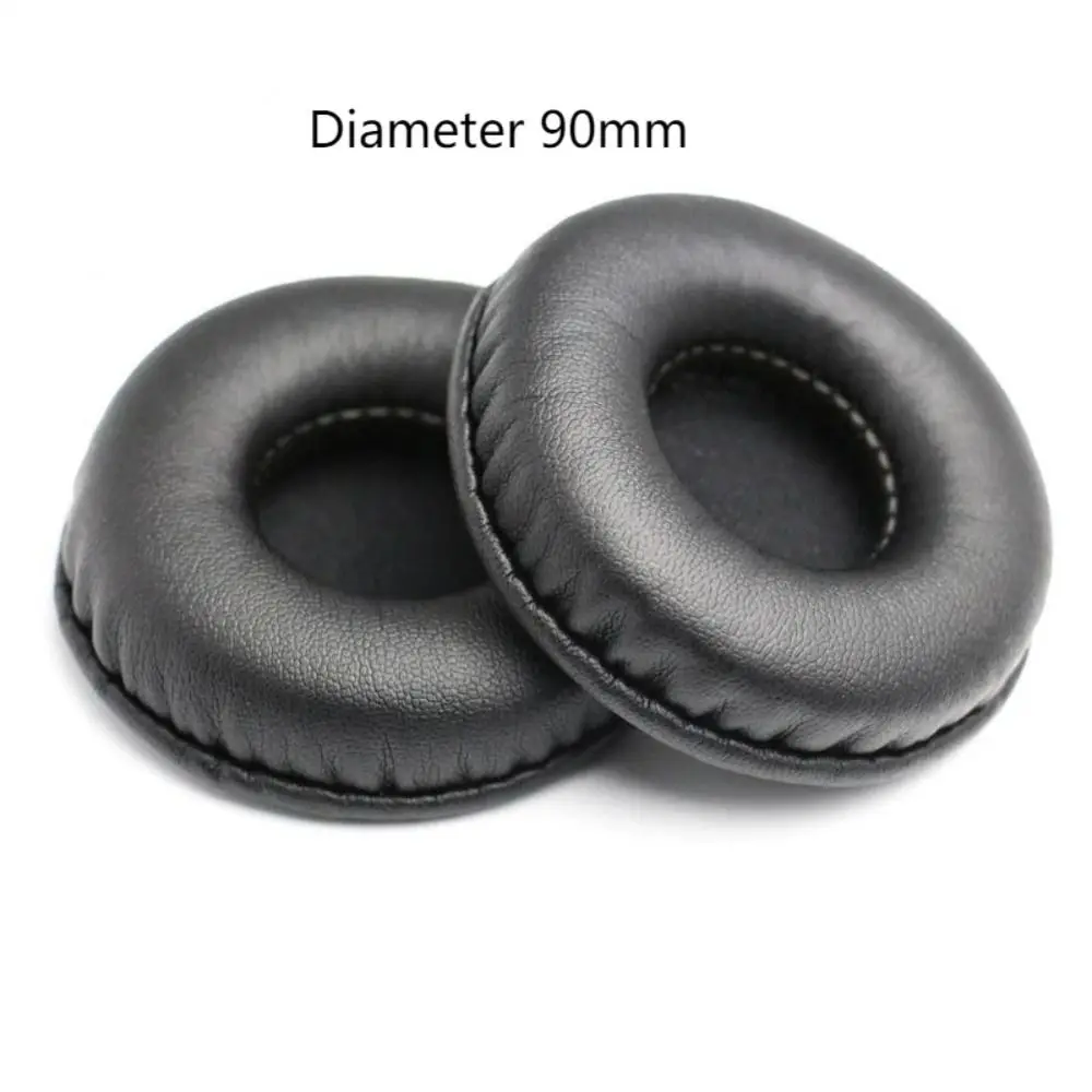 

Foam Replacement Ear Pads Thick 45-110MM Soft Foam Ear Cushions Black Soft PU Earpads Foam Cover Cushion Headphones Tool