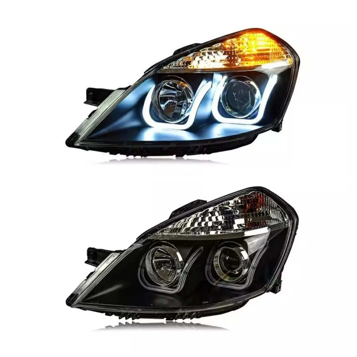 

LED headlight for Buick Excelle 2010-2015 Upgrade Xenon front lamp Angel eye Daytime running light Turn siganl