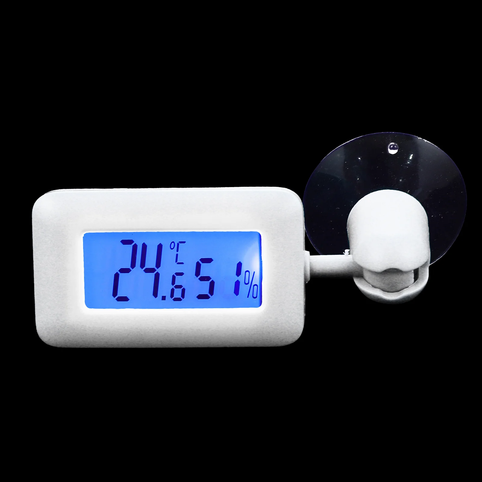 

Reptile Thermometer Suction Cup Compact 360 Rotary Induction Function Accurate Digital Temperature Measuring Device
