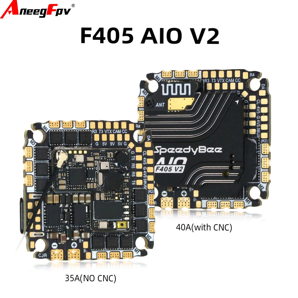 Bild 3: SpeedyBee F405 AIO V2 Flugcontroller 35A 40A 3-6S Flugsteuerung und ESC Integrierter Modellflugzeug-Controller