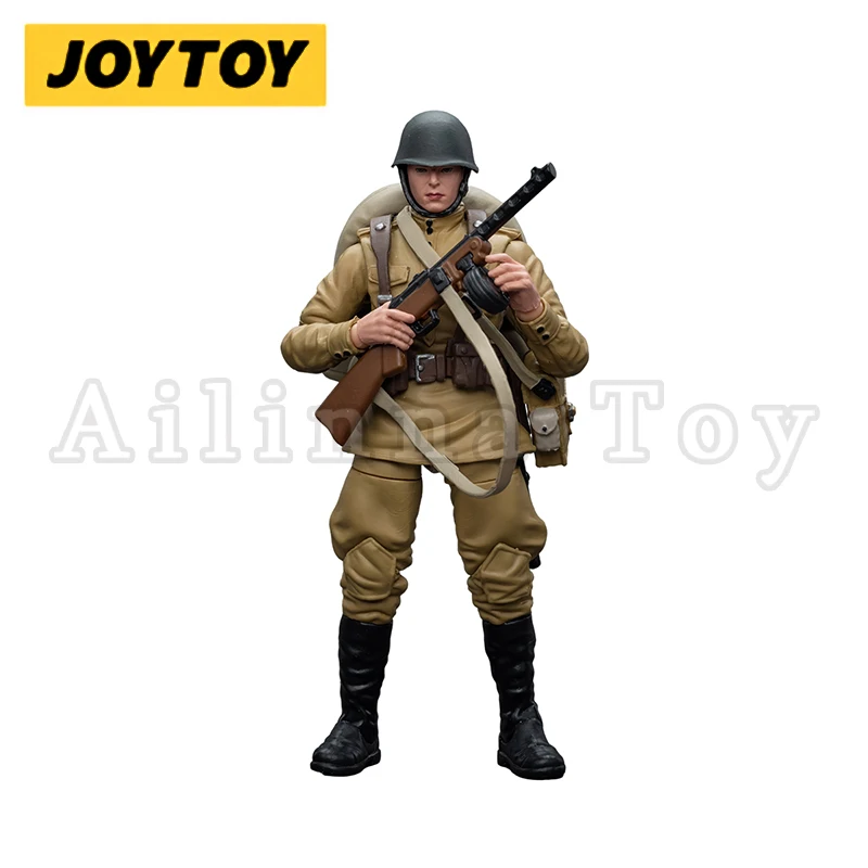 JOYTOY 1/18 شخصية الحركة المتشددين الحرب العالمية الثانية Wehrmacht المشاة السوفيتية الولايات المتحدة نسخة إعادة إصدار أنيمي العسكرية