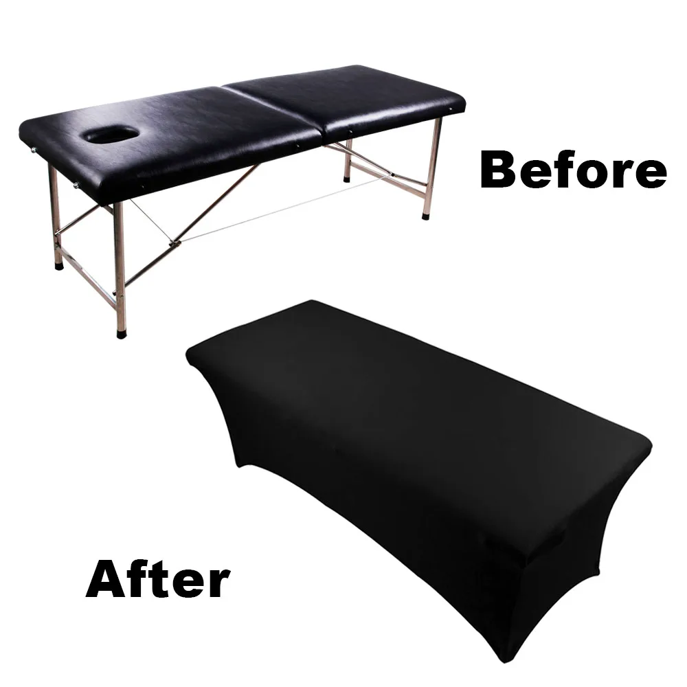 Black Grafting Lash Bed Cover Reusable Eyelash Extension Table Bed Cover Sheet Rectangular Tablecloth Protector Makeup Tools