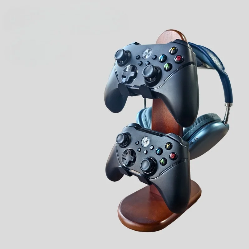 

Premium Walnut Stand for Game Controllers & Headphones – Fits Xbox, PS5, AirPods Max