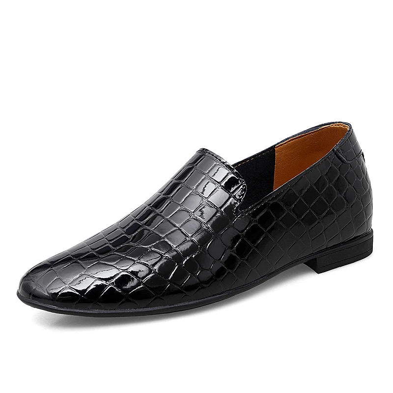 

Designer Loafers Men's Business Dress shoes Fashion Casual Black Leather Shoes Men's Loafers shoes