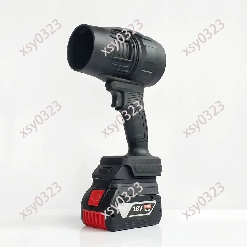 Lithium battery violent strong hair dryer snow removal dust cleaning DIY modification
