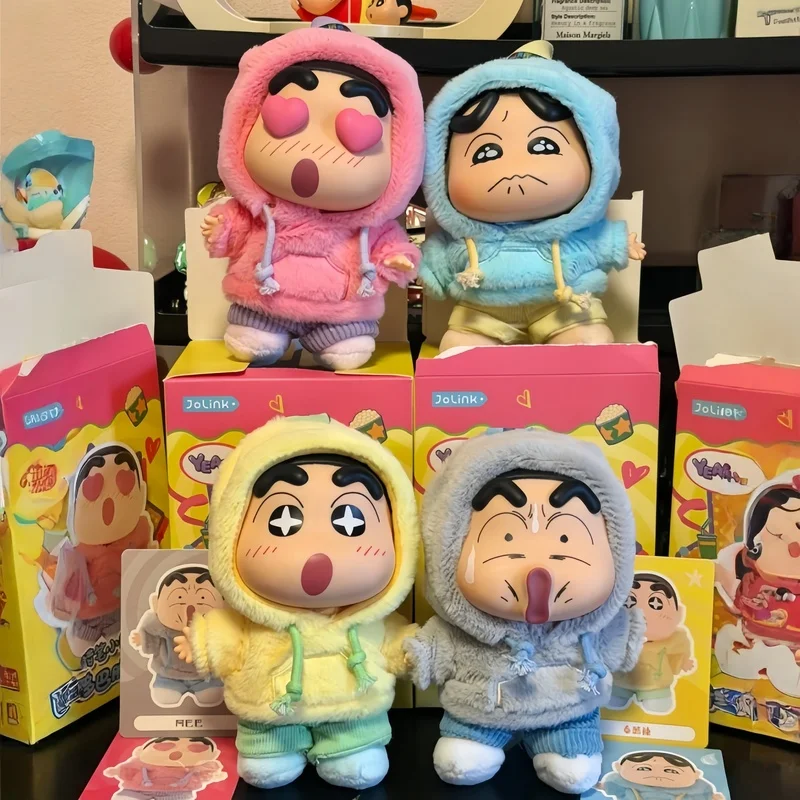 

Новый оригинальный в наличии карандаш Шин-тян эмоция серии Dopamine виниловая кукла брелок слепая коробка модный рюкзак кулон игрушки подарки