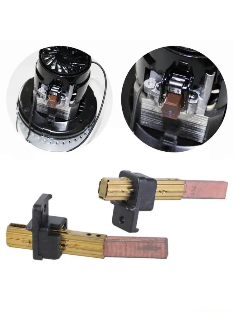 

D0AB Durable Carbon Brush Universal Electric Motor Carbon Brushes for Vacuum Cleaner