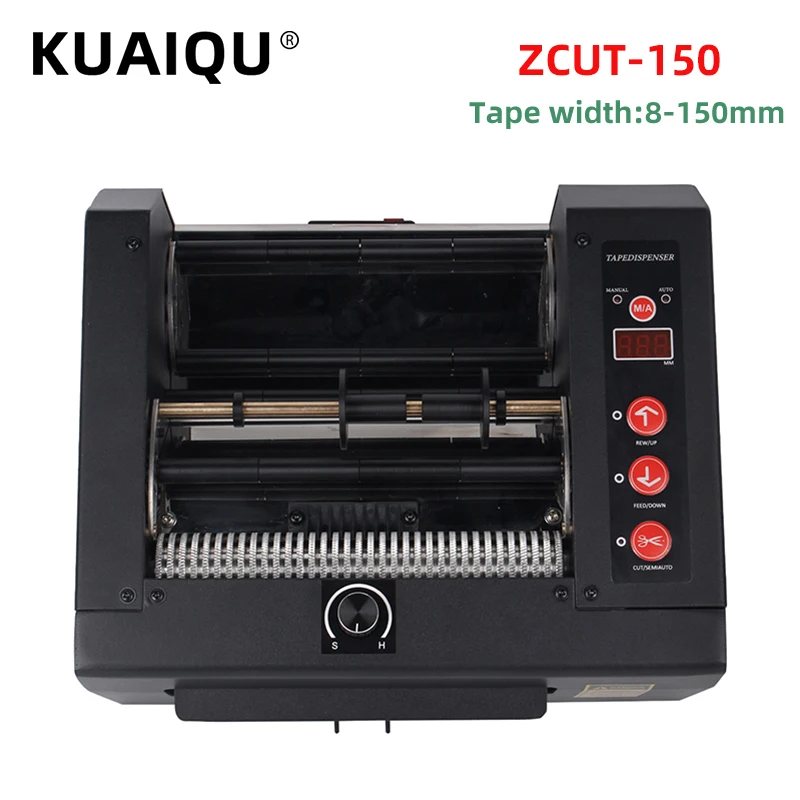 KUAIQU ZCUT-2 ماكينة شرائط التلقائي ماكينة تقطيع الأشرطة 3-25 مللي متر الة قطع الورق الشريط موزع مكتب أدوات التعبئة والتغليف 110 فولت/220 فولت