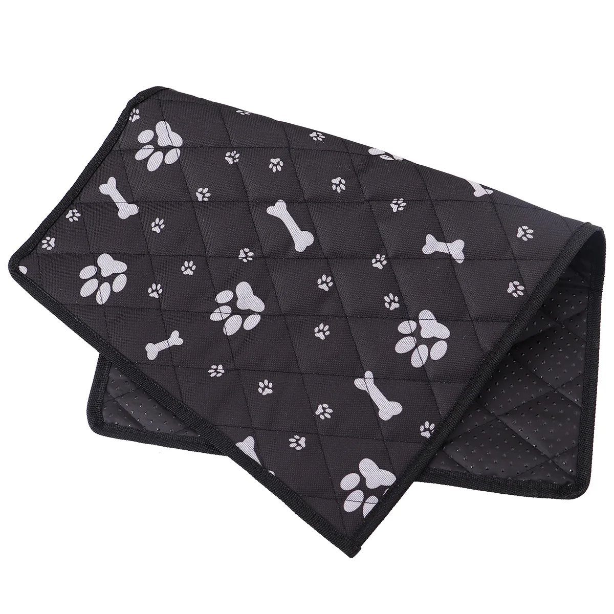 

Pet Automobile Pad 1 Item Comfortable Dog Car Seat Cover Heavy Duty Material Non-Slip Base Easy Maintenance Universal