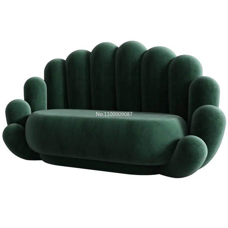 

Nordic Office Creative Alien Sofa Coffee Table Combination Simple Modern Clothing Store Beauty Salon Reception Small Sofa