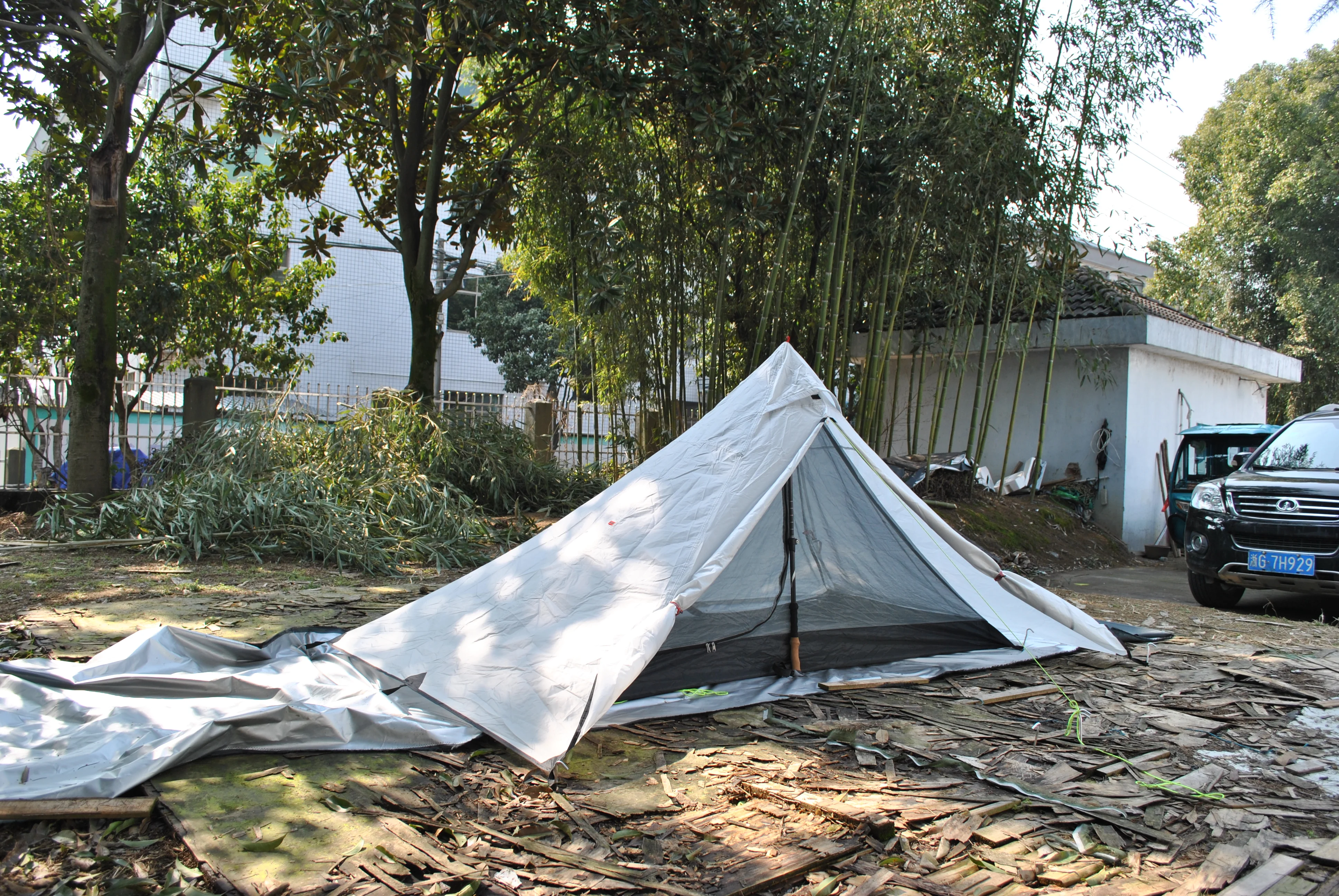 Tenda impermeabile ultraleggera per 1 persona, tenda da campeggio a doppio strato, alta qualità