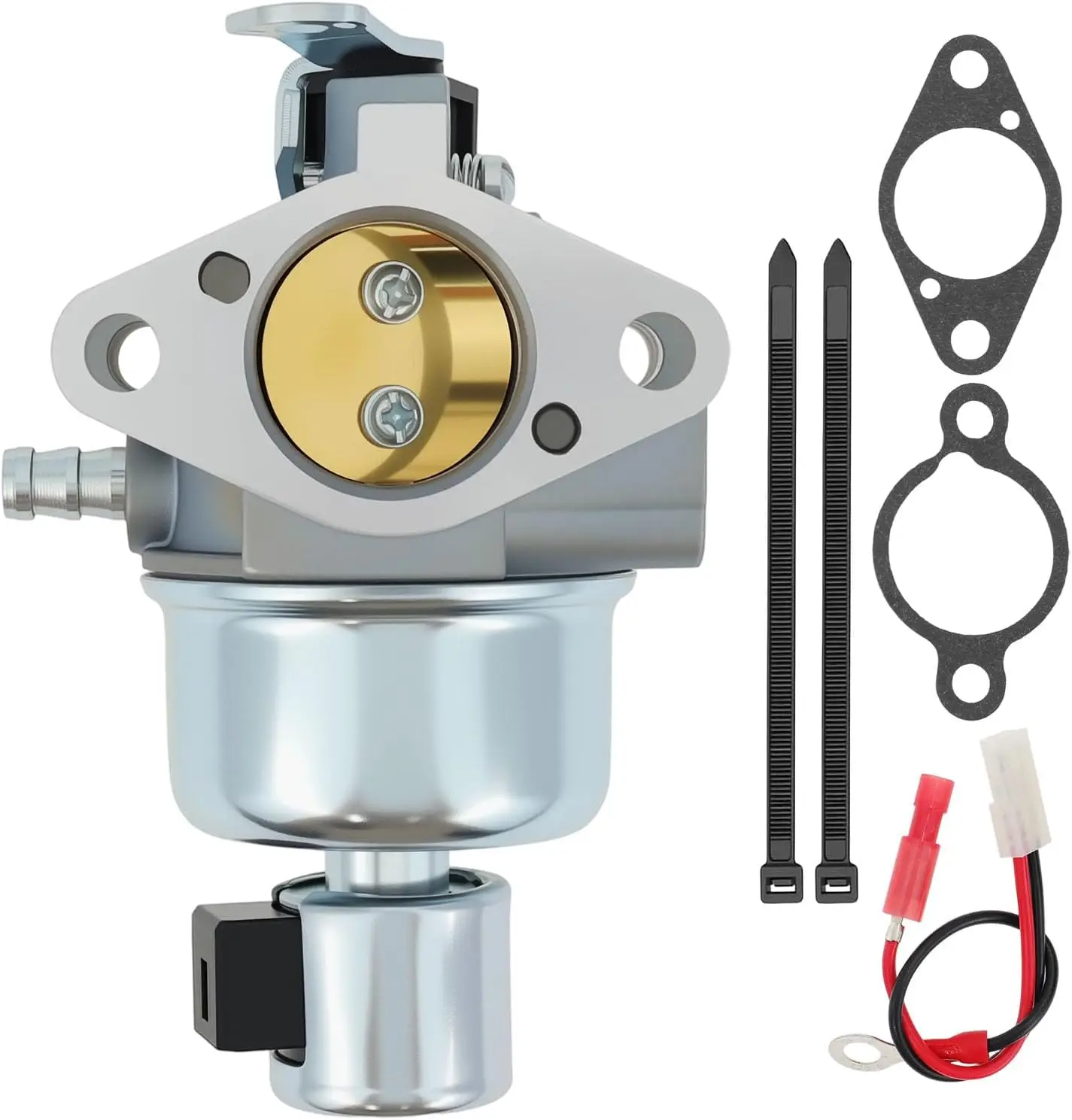 12-853-93 Carburetor with Air Oil Filter Fits for Kohler Command CV460 CV461 CV490 Toro TimeCutter Replaces 12-853-107-S