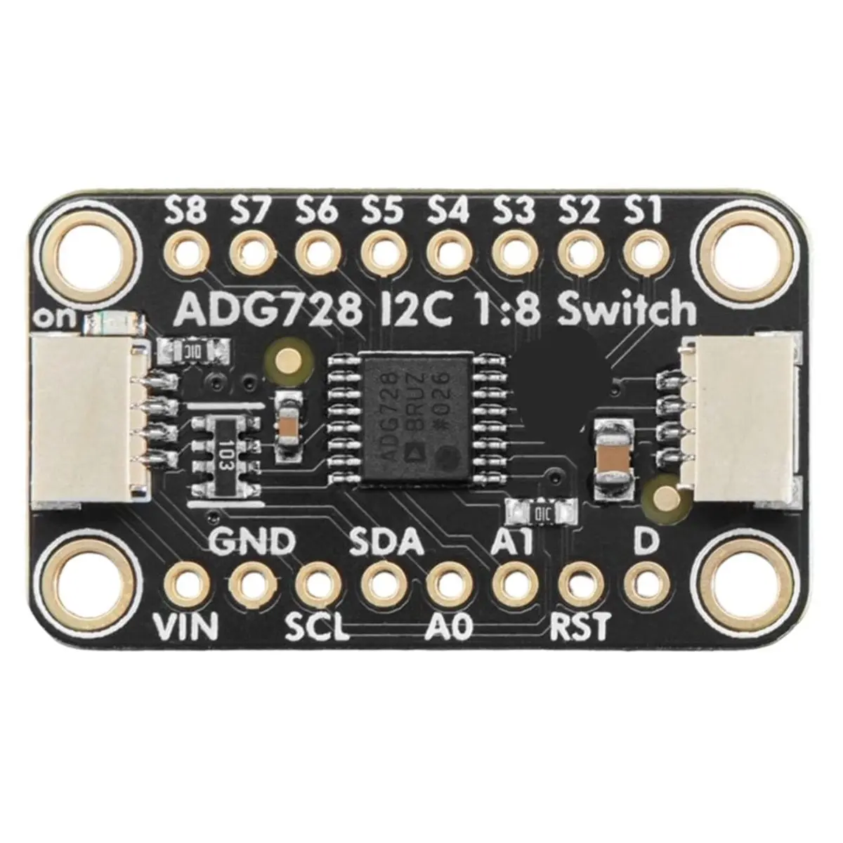 DT89 NEW ADG728 1:8 Matrix Analog Switch Module 3-5V DC Module Stemma