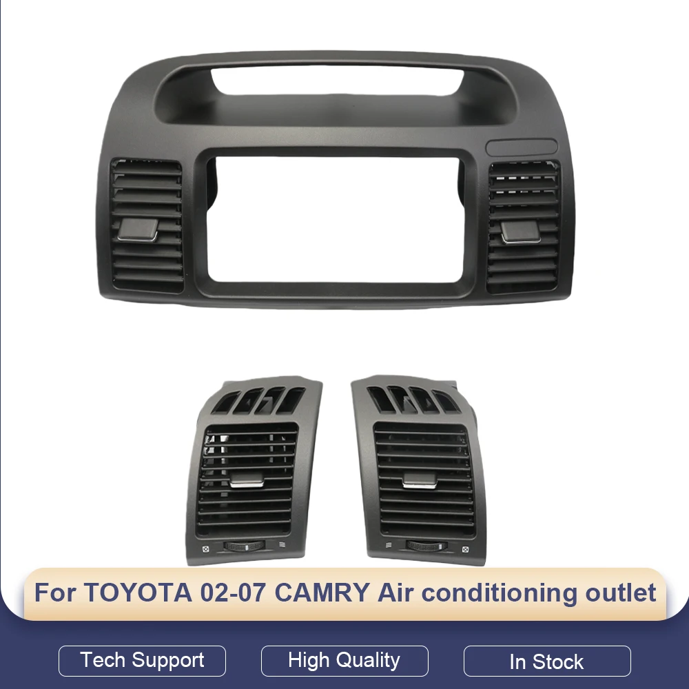 

For Toyota Camry Air Conditioning Outlet Panel Grille Cover Rear Seat Anti Dust Cover Beige 02-07 Models