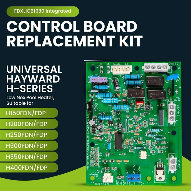 

AT41 Hayward Pool Heater Control Board FDXLICB1930 FD Integrated Control Board Hayward Parts