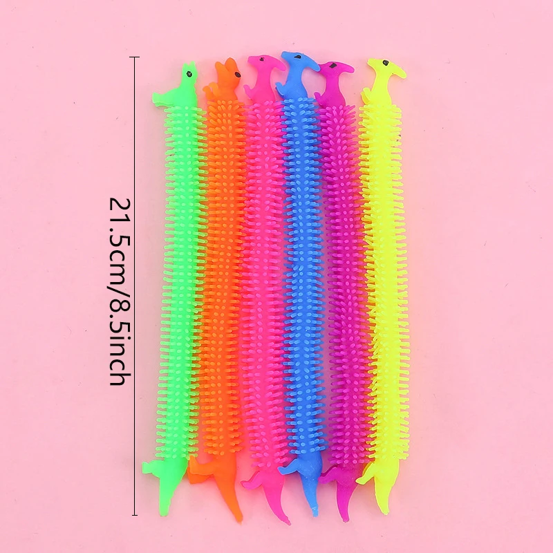 10pcs/bag Dinosaur Unicorn Stretchy String Bracelet Fidget Toys for Kids Birthday Party Favors Christmas Gifts Goodie Bag Filler