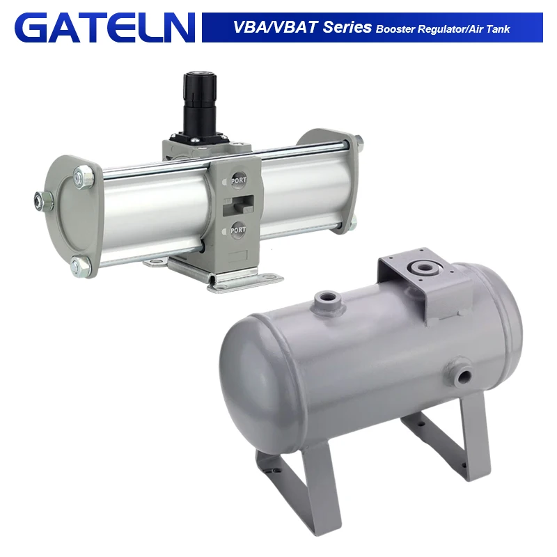 VBA series pneumatic booster valve VBA10A-02GN  VBA10A-02 VBA20A-03 VBA40A-04 VBA43A-04 VBA22A-03 VBA42A-04 VBAT Series Air Tank