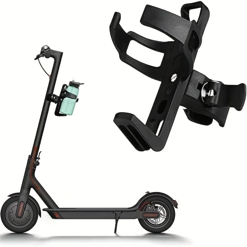 

1pc 360 Degree Rotating Bicycle Water Bottle Holder for Mountain Bikes, Electric Scooters, and More - Securely Holds Your Drink