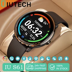 IUTECH S61 Smart Watch donna uomo AMOLED Touch Round Bluetooth Calling orologi elettronici impermeabile Sport Smartwatch uomo donna