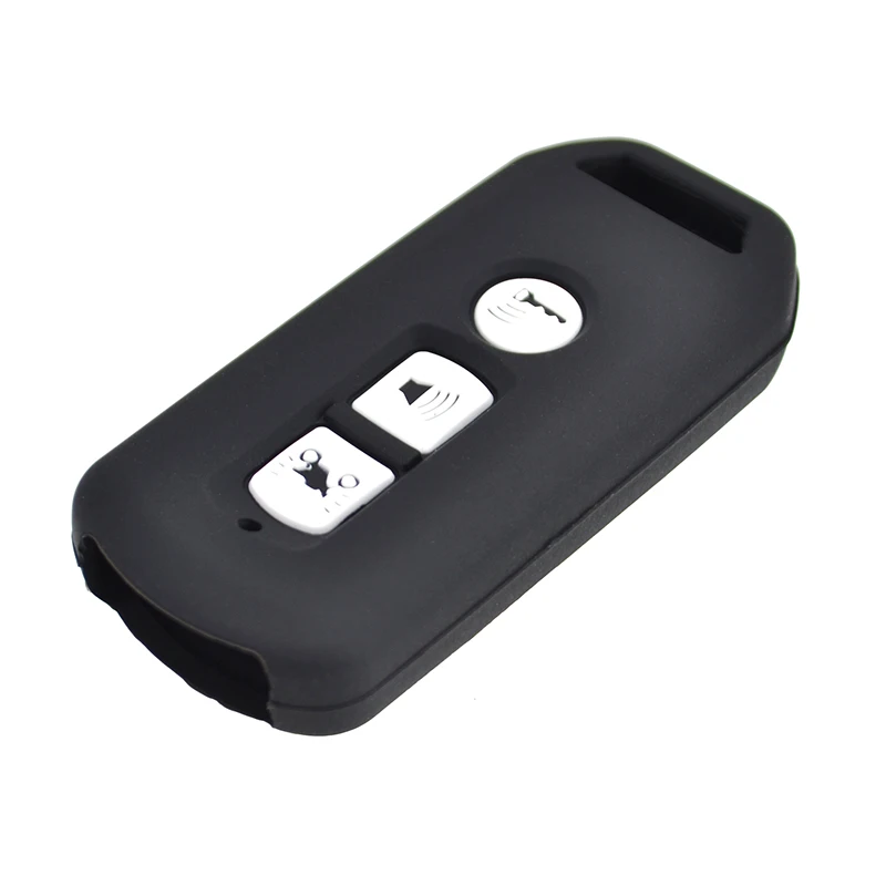 3 Button Silicone Remote Key Case For Honda PCX SH 125 150 2016 2017 2018 Motorcycle Scooter Smart Key Keyring Cover Protector