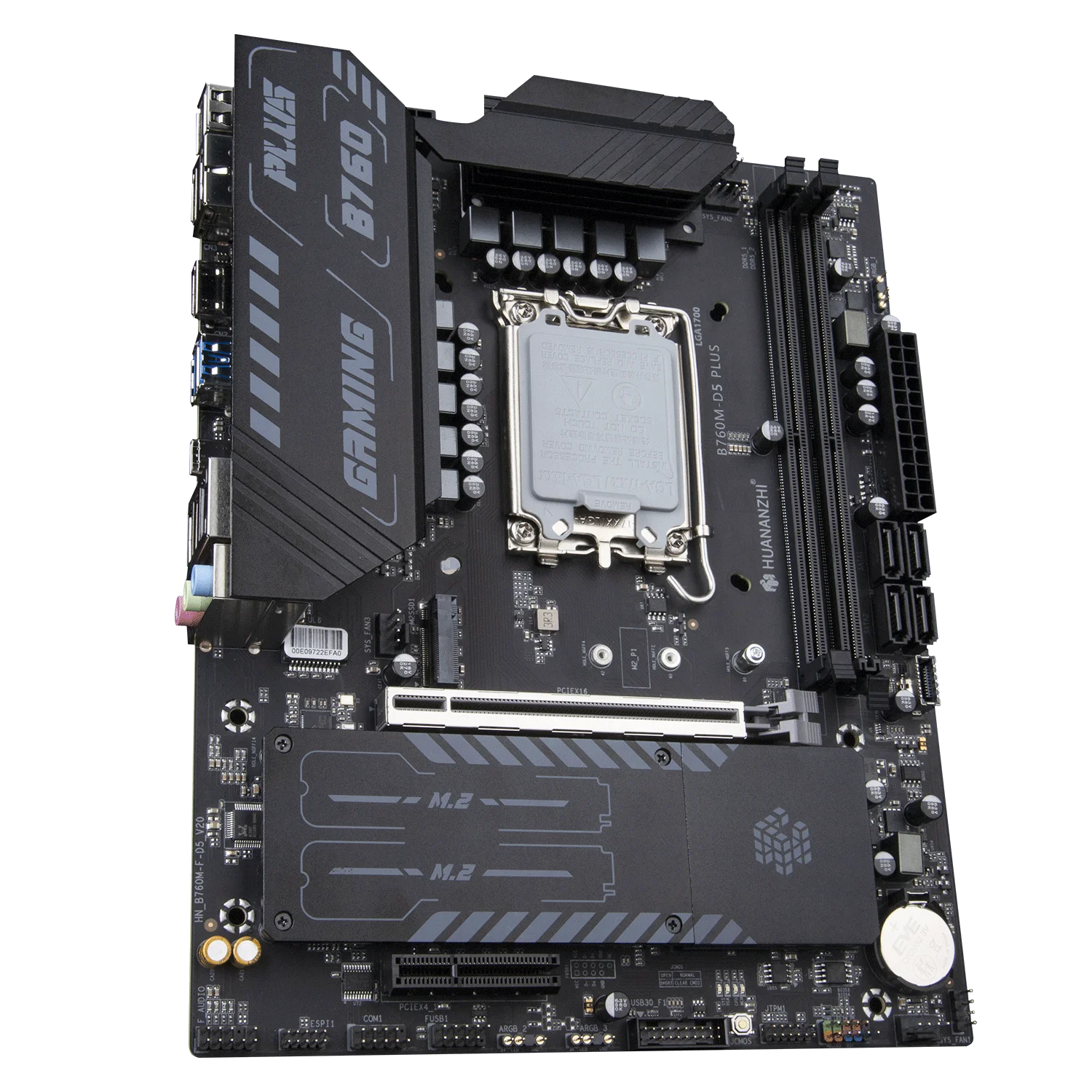 Imagem -05 - Huananzhi-suporte para Placa-mãe Intel B760m d5 Plus 12 13 14 Gen B760 Lga1700 Cpu 12100f 12400f 12490f 12600f 12700f 13600f ru