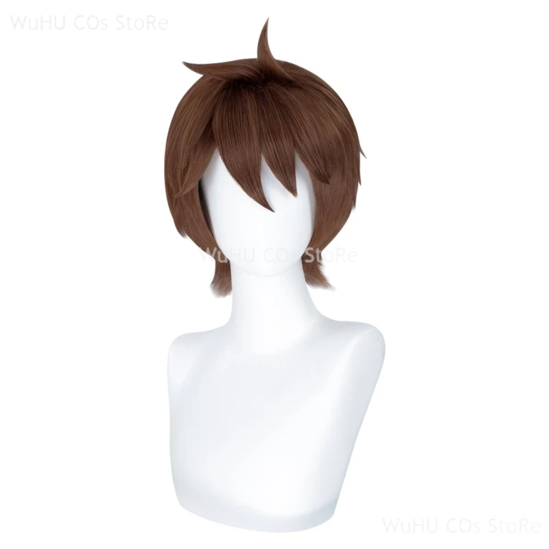 Ben Cosplay Tennyson 10 Cosplay Wig Ben Brown Hair Kids Boy Halloween Roleplay Wig
