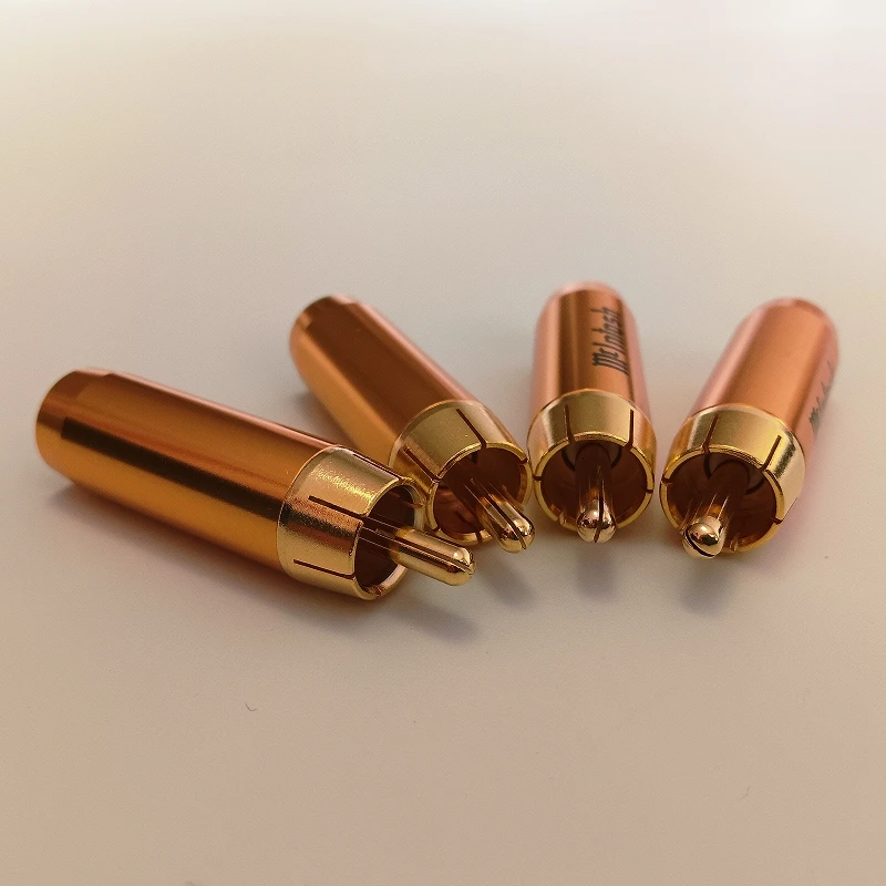 American McIntosh Audio Cable AV Cable Speaker Accessories Gold-Plated Solder RCA Plug Sound Connector