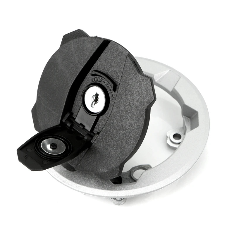 Motorcycle Ignition Switch Fuel Gas Cap Seat Lock Key Set For