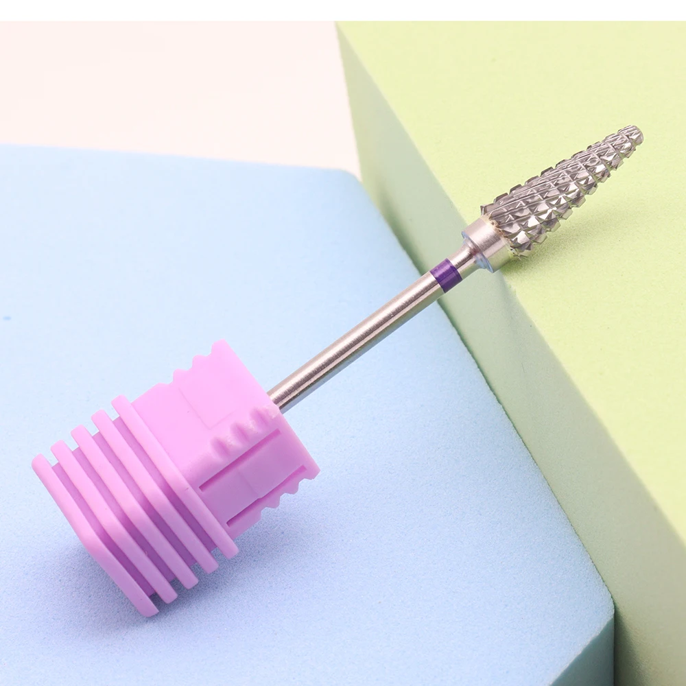 1Pcs Quality Tungsten Carbide Nail Drill Bit Accessory For Electric Manicure Machine Pro Nail Art Salon Tool Remove
