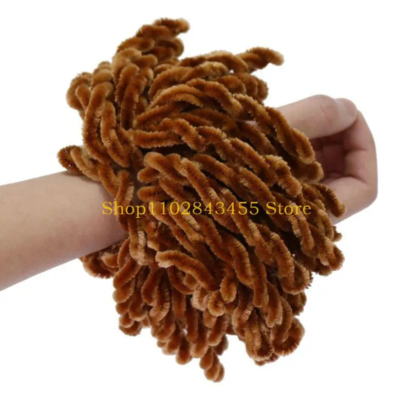 

49MC 1шт мусульманских женщин пушистые бархатные резинки для волос в хиджабе сплошной цвет однотонное большое кольцо для волос