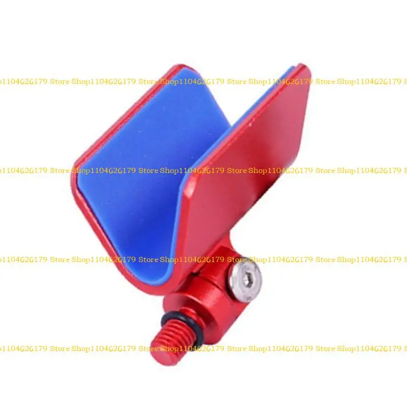 

A1A2 8mm Thread V-Shaped Fishing Pedestals Rod Bracket Head Universal Aluminum Rod Holder Head Fishing Rod Support Stand Head