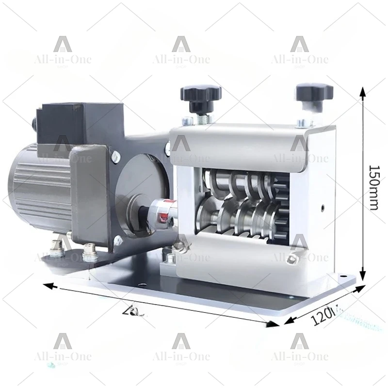 Hot sale 25W Household Commercial Wire Stripping Machine 1-30m㎡ Waste Copper Cable Peeler Automatic 6 Hole Stripper