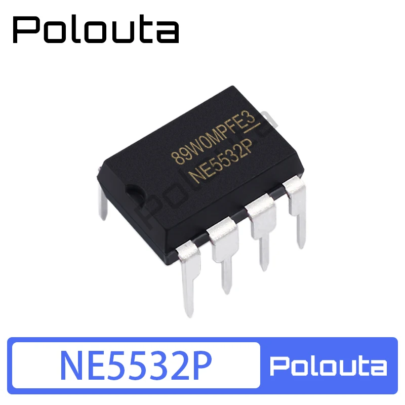 4PCS POLOUTA NE5532AN NE5532N NE5532P DIP-8 high performance frequency operation amplifier low noise