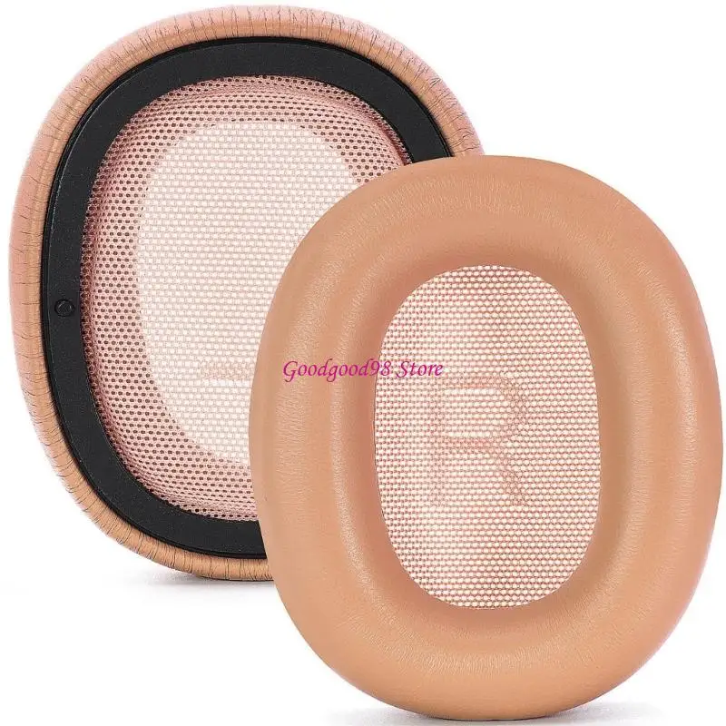 1Pair Earpads Sheepskin Ear Pad Ear Cushions Cover Memory Foam Earmuffs for H100 Headsets  - view 5