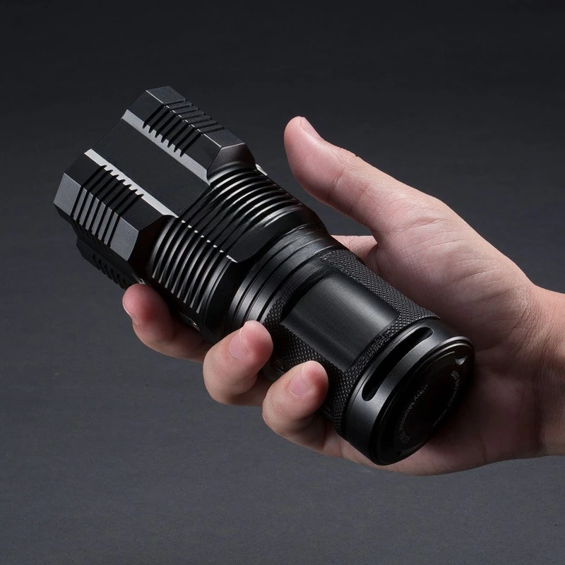 TM28 6000 Lumens Search Monster Flashlight 18650 Battery