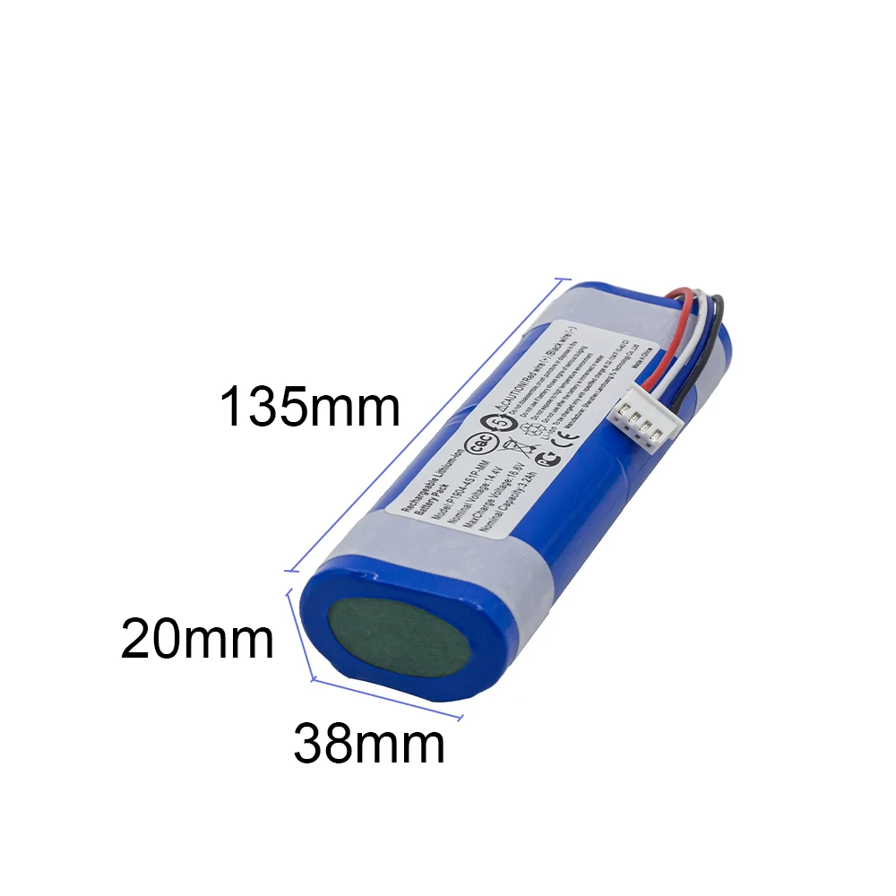 1865014.4V/14.8V 3200mAh Battery Pack For Xiaomi Mi Robot Vacuum Mop2 XMSTJQR2C STYTJ03ZHM 2C Accessories Replacement Battery