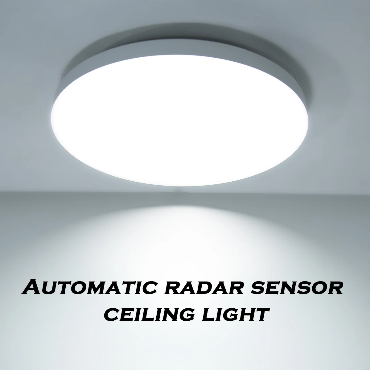 Imagem -02 - Sensoriamento Radar Moderna Luz de Teto com Sensor de Movimento Lâmpada de Teto Led Luz de Teto Inteligente para Sala de Estar 110v 20w 30w