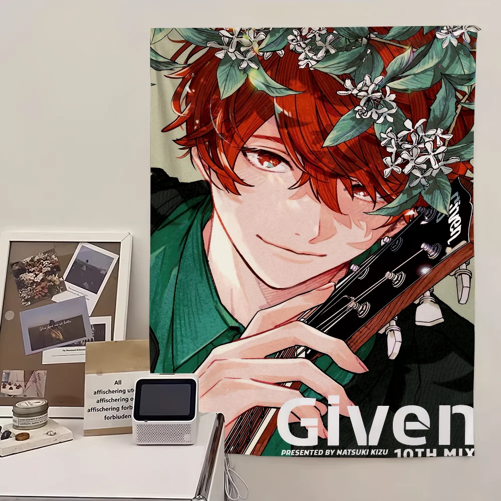 Given Anime BL Mafuyu e flag Living Room Wall Club Hanging Home Dorm Decor Art Garage Bar Live Decoration Banner